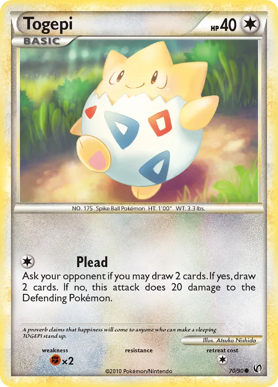 Togepi #70 – HS—Undaunted