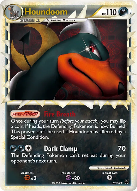 Houndoom #82 – HS—Undaunted