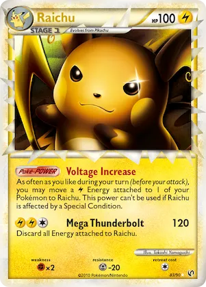 Raichu #83 – HS—Undaunted