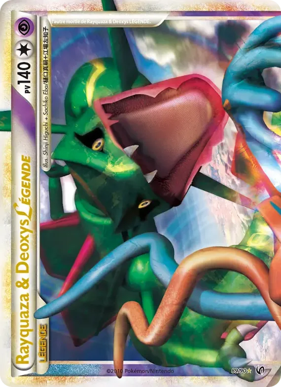 Rayquaza & Deoxys LÉGENDE 89 – Indomptable