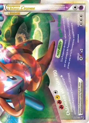 Rayquaza & Deoxys LÉGENDE 90 – Indomptable