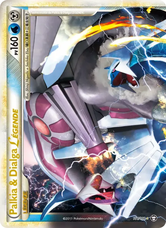 Palkia & Dialga LÉGENDE 101 – Triomphant