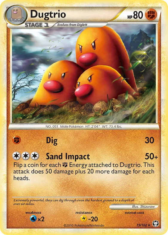 Dugtrio #19 – Triumphant