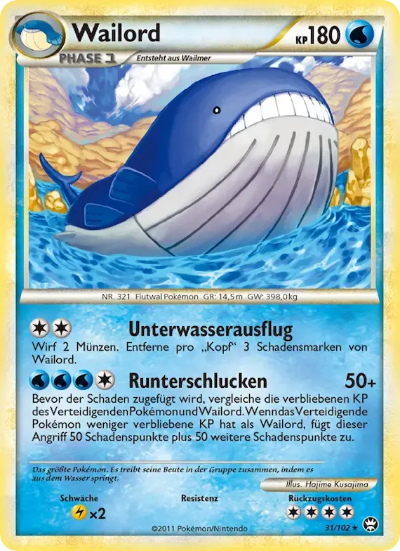 Wailord 31 – Triumph