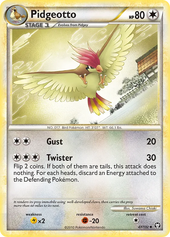 Pidgeotto #47 – Triumphant