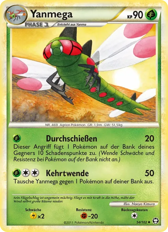 Yanmega 54 – Triumph