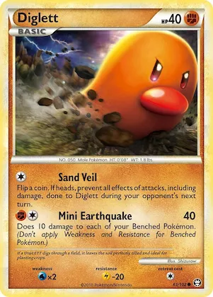 Diglett #61 – Triumphant