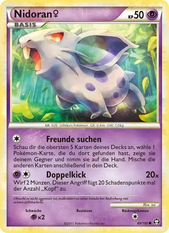 Nidoran w 69 – Triumph