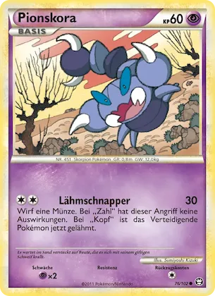 Pionskora Nr. 76 – Triumph