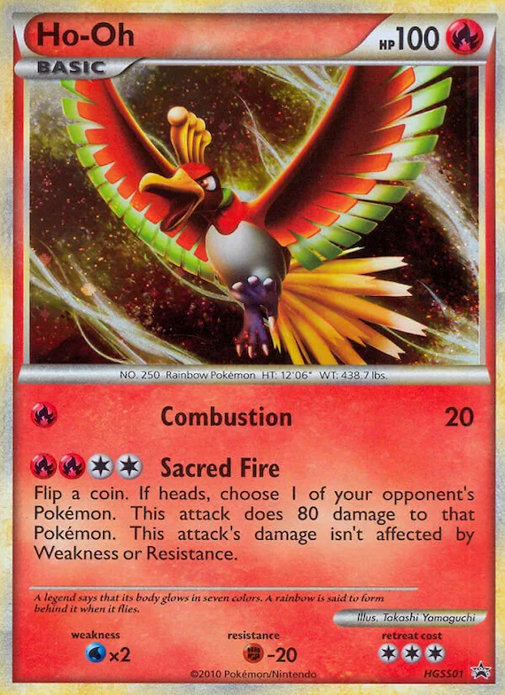 Ho-Oh #HGSS01 – HGSS Promos