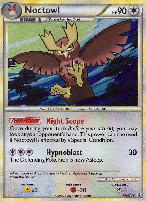 Noctowl #HGSS06 – HGSS Promos