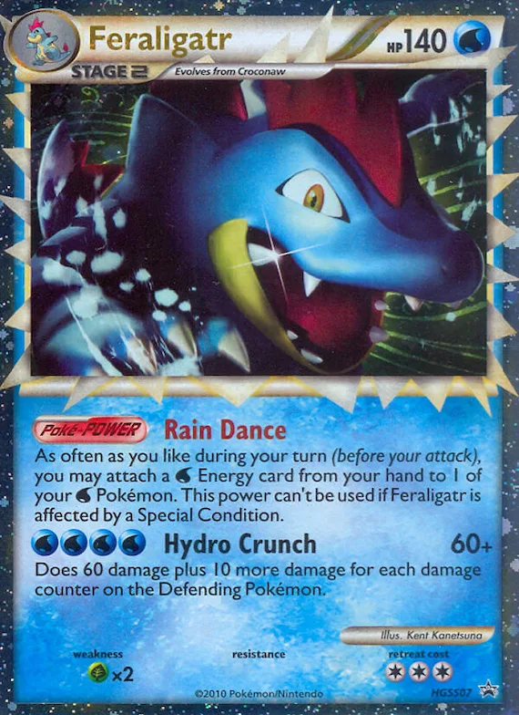 Feraligatr #HGSS07 – HGSS Promos