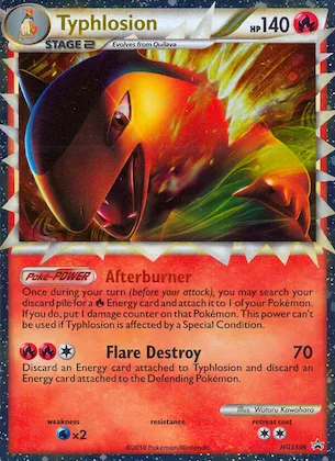 Typhlosion #HGSS09 – HGSS Promos