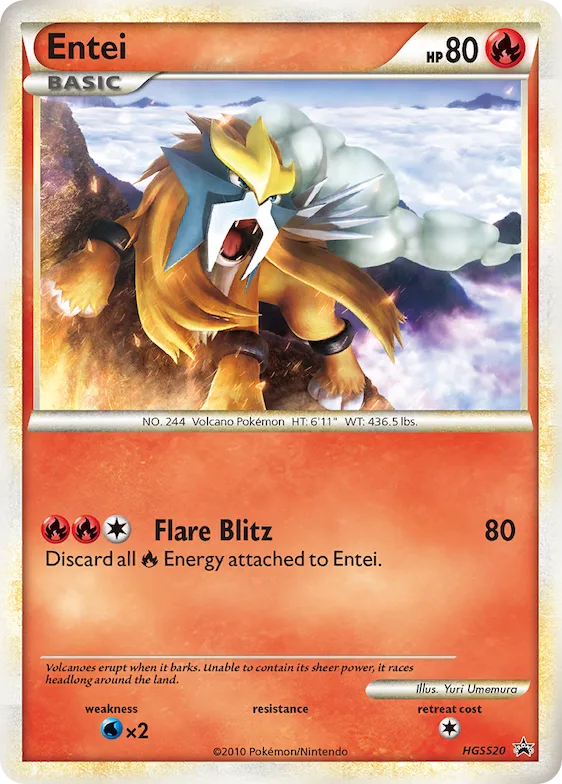 Entei #HGSS20 – HGSS Promos
