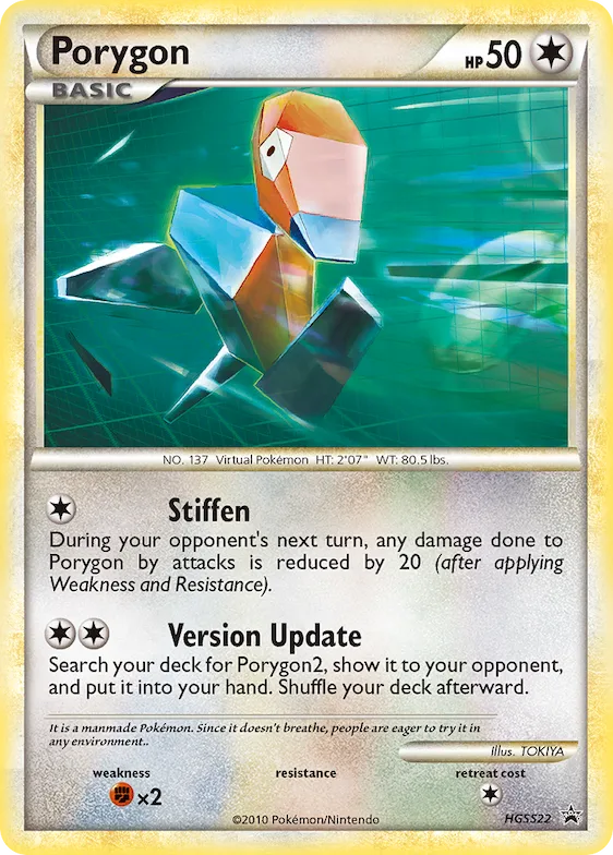 Porygon #HGSS22 – HGSS Promos