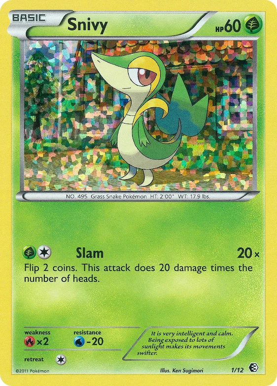 Snivy #1 – McDonald's Collection 2011