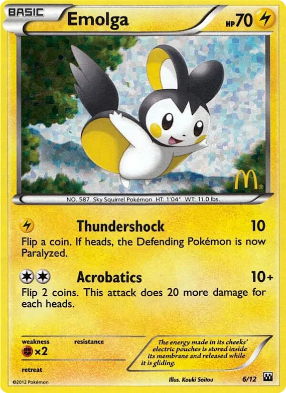 Emolga 6 – Collection McDonald's 2012