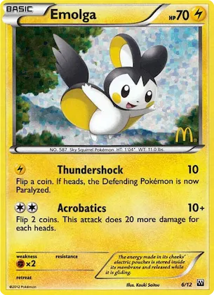 Emolga 6 – Collection McDonald's 2012