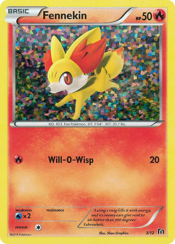 Fennekin #3 – McDonald's Collection 2016