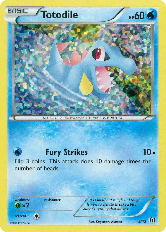 Totodile #5 – McDonald's Collection 2016