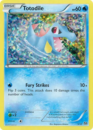 Totodile #5 – McDonald's Collection 2016
