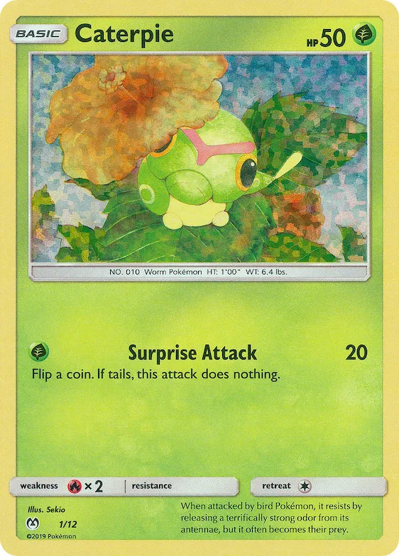 Caterpie #1 – McDonald's Collection 2019