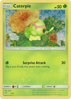 Caterpie #1 – McDonald's Collection 2019
