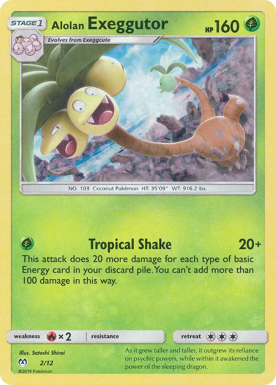 Alolan Exeggutor #2 – McDonald's Collection 2019