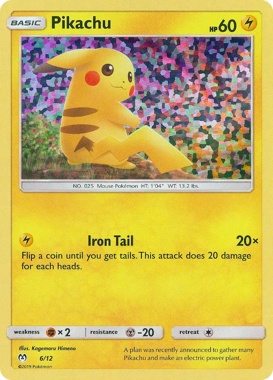 Pikachu #6 – McDonald's Collection 2019
