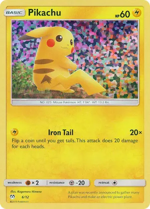 Pikachu #6 – McDonald's Collection 2019