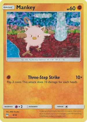 Mankey n° 8 – McDonald's Collection 2019