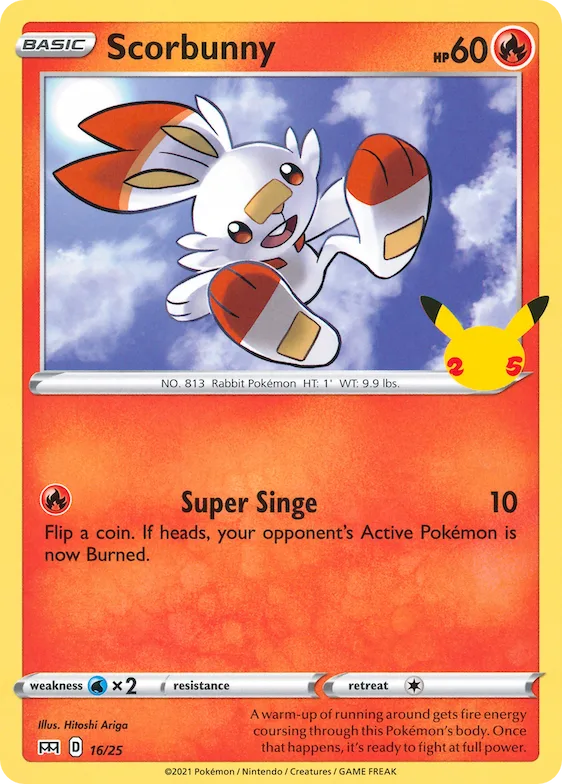 Scorbunny #16 – McDonald's Collection 2021