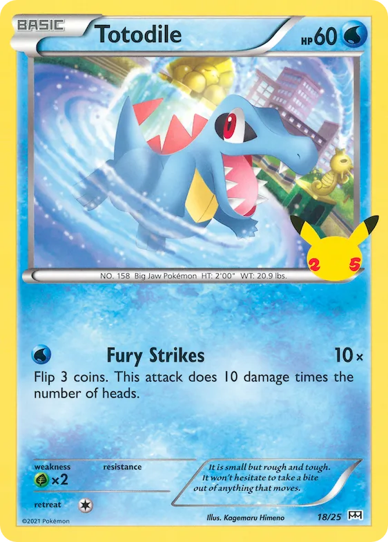 Totodile #18 – McDonald's Collection 2021