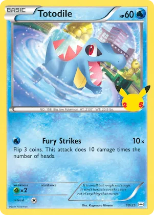 Totodile #18 – McDonald's Collection 2021