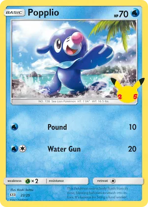 Popplio Nr. 23 – McDonald's Collection 2021