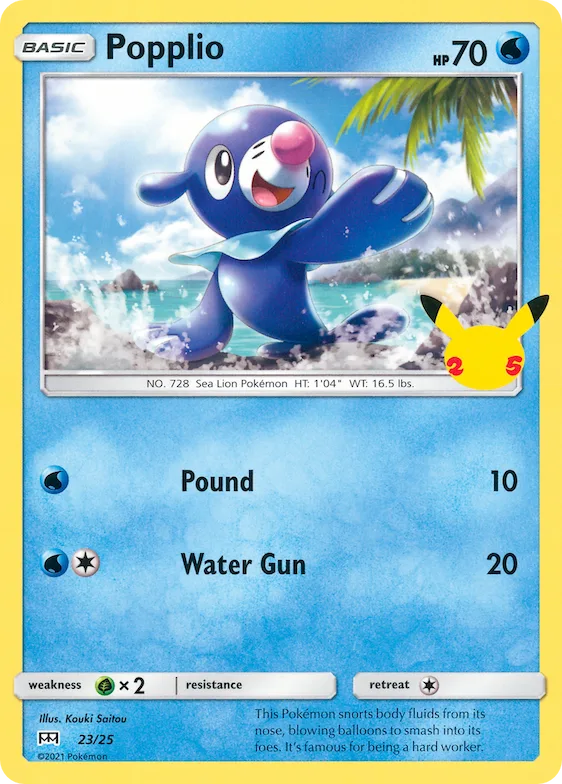Popplio #23 – McDonald's Collection 2021