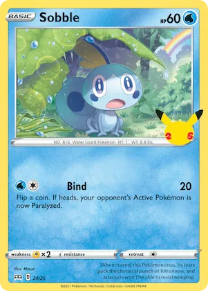 Sobble Nr. 24 – McDonald's Collection 2021