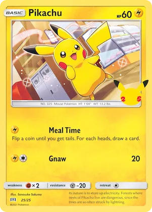Pikachu 25 – Collection McDonald's 2021