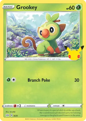 Grookey Nr. 8 – McDonald's Collection 2021