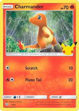 Charmander #9 – McDonald's Collection 2021