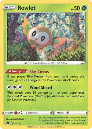 Rowlet #2 – McDonald's Collection 2022