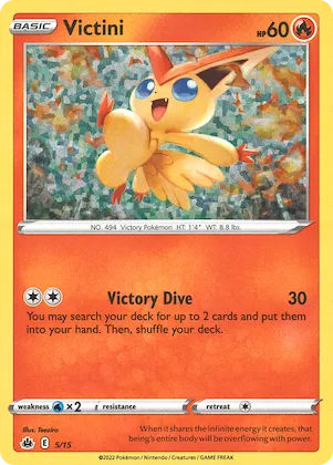 Victini #5 – McDonald's Collection 2022