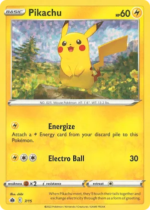 Pikachu #7 – McDonald's Collection 2022