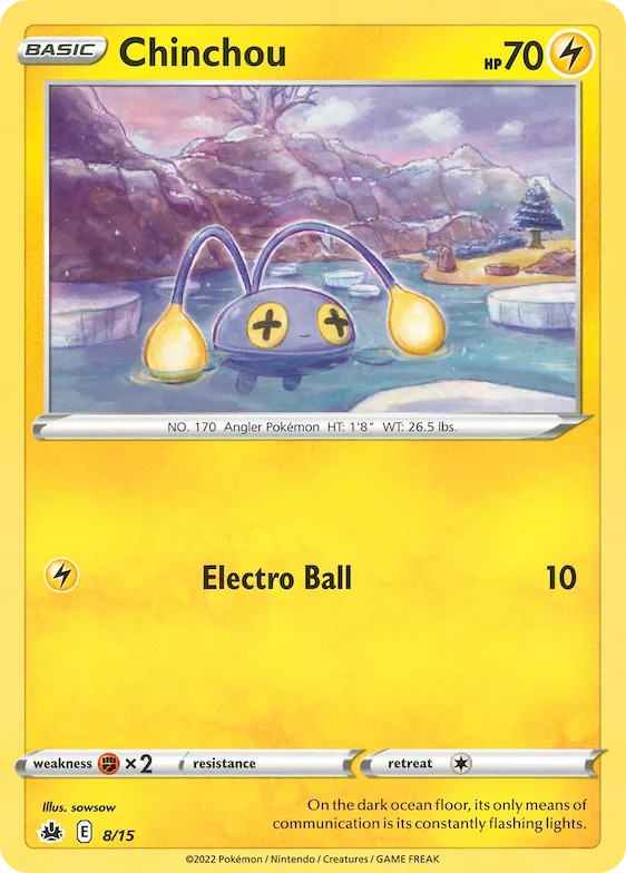 Chinchou #8 – McDonald's Collection 2022