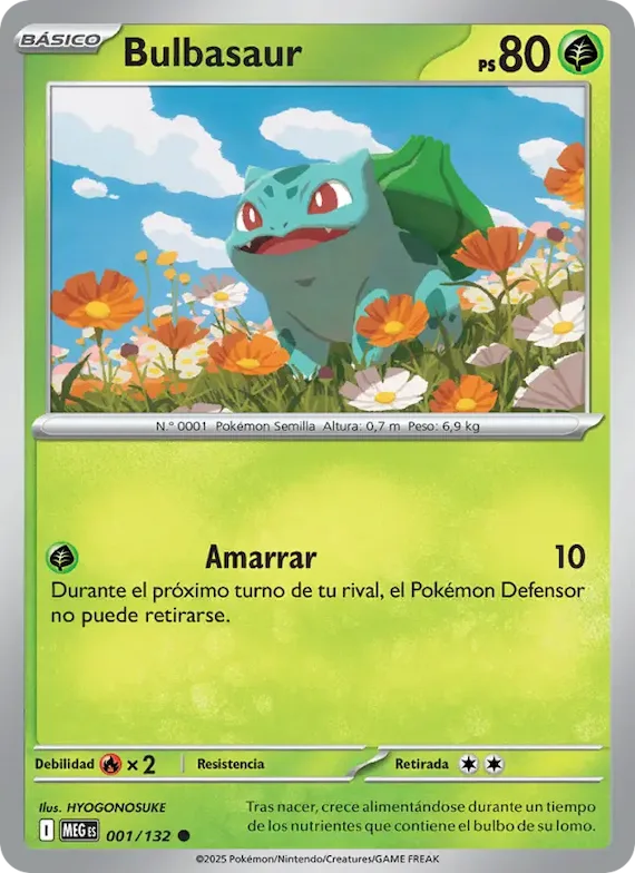 Bulbasaur 1 – Megaevolución