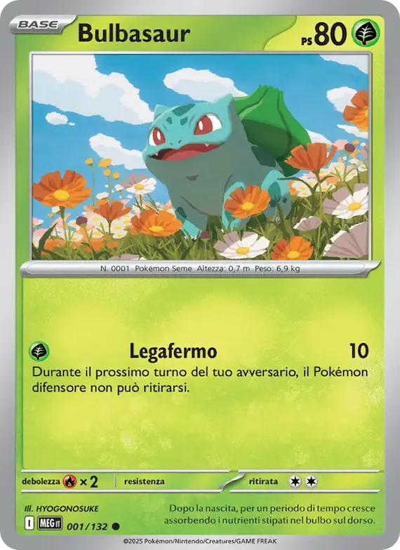 Bulbasaur 1 – Megaevoluzione