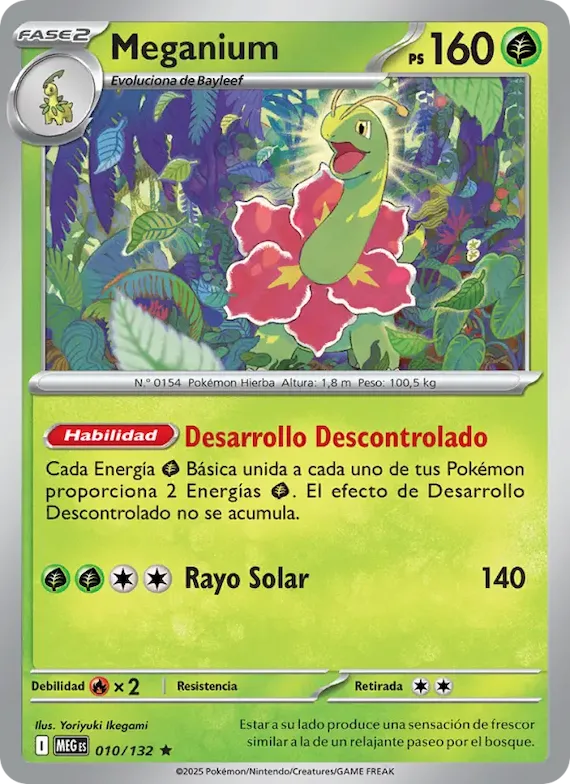 Meganium 10 – Megaevolución