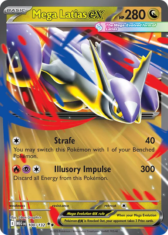 Mega Latias ex 100 – Megaevolução