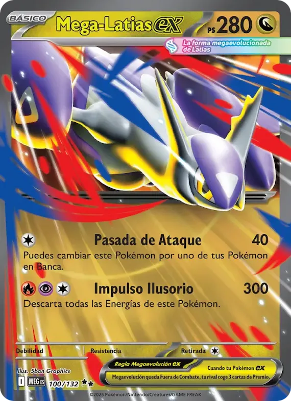 Mega-Latias ex 100 – Megaevolución