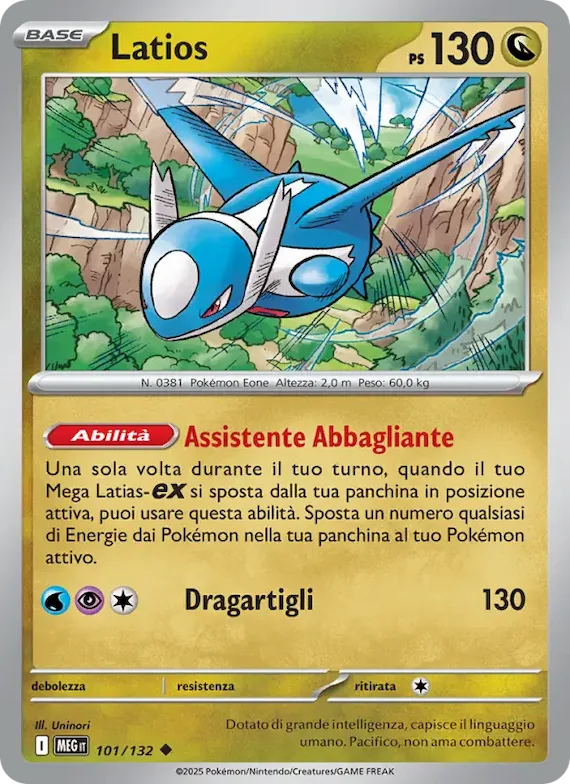 Latios 101 – Megaevoluzione